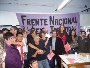 Lanzamiento de la campaña por la Ley de Identidad de Género